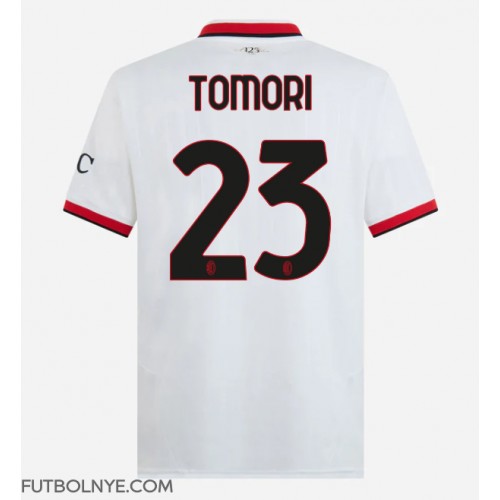 Camiseta AC Milan Fikayo Tomori #23 Visitante Equipación 2024-25 manga corta